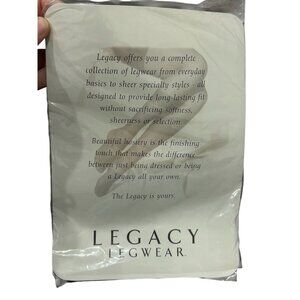 Legacy Legwear Bodyshaper Knit Slimming Hosiery Shorts Size A Fiber Blend NWB